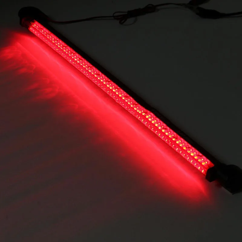 1pcs 45.5cm Red Universal 12V 56LED Super Bright Car High Mount Third 3RD Brake Stop Tail Light for Cars SUVs Trucks | Автомобили и