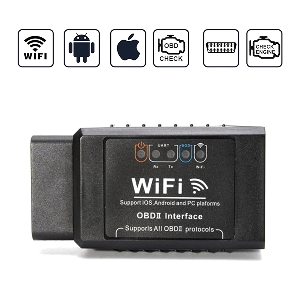 Диагностический сканер OBD2 Wi Fi прибор для ремонта автомобиля|Инструменты