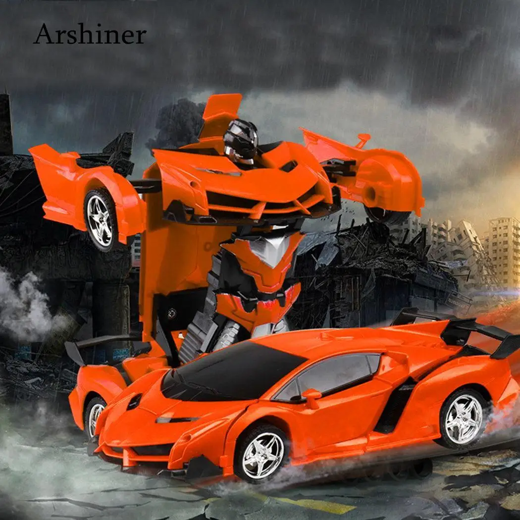 Remote Control Deformation Car RC Sports Transformation Robots Models fighting toy Kids Children's Birthday Gift | Игрушки и хобби