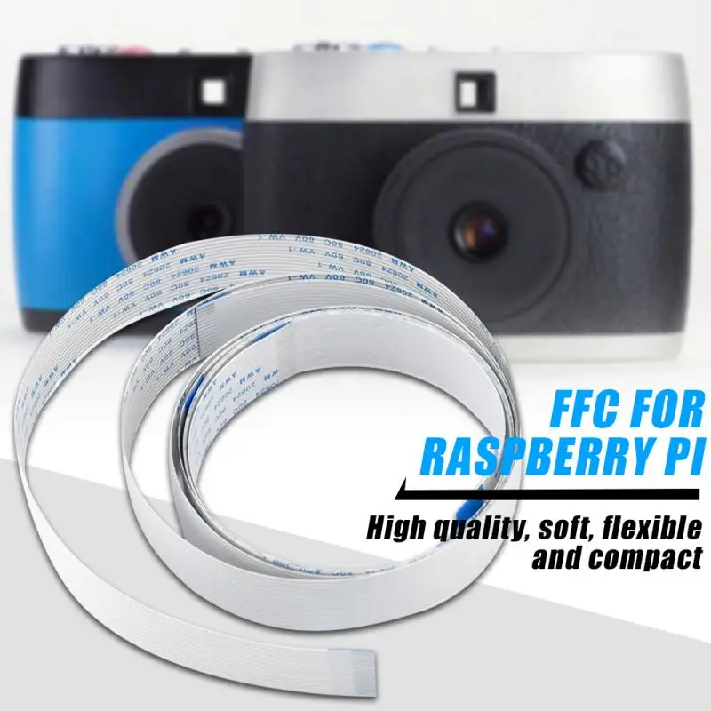 3 шт./компл. 15 контактов 30 см 50 100 гибкий плоский кабель FFC для модуля камеры Raspberry