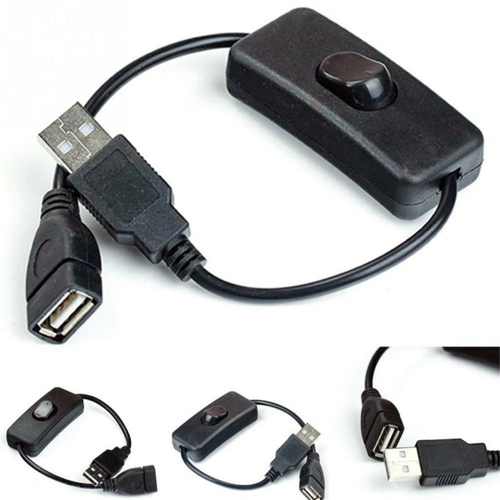 USB кабель питания новый переключатель для переключателя Raspberry ON/OFF|Кабели