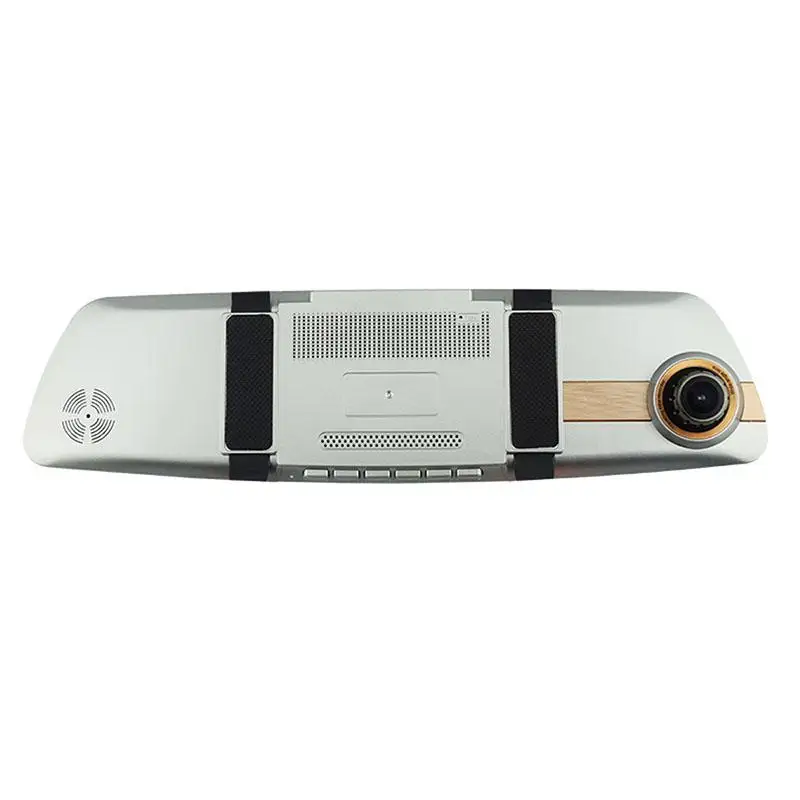 BEESCLOVER дюймов 7 сенсорный экран автомобиля dvr двойной объектив камера зеркало