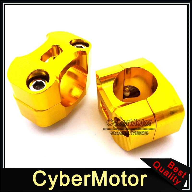 Алюминиевый зажим для руля CNC переходник конический толстых рулей 1 1/8 дюйма 28 мм