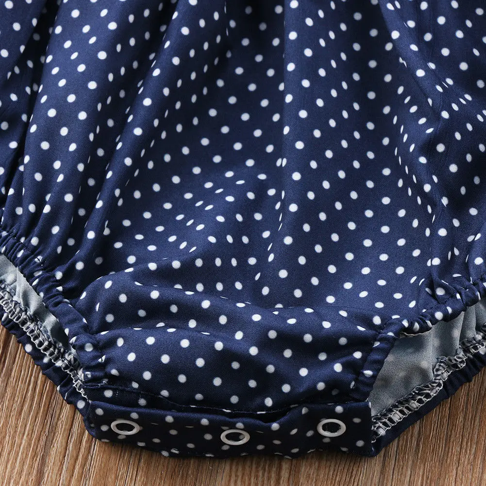 Модный женский комбинезон в горошек для новорожденных девочек 0-24 м | Мать и