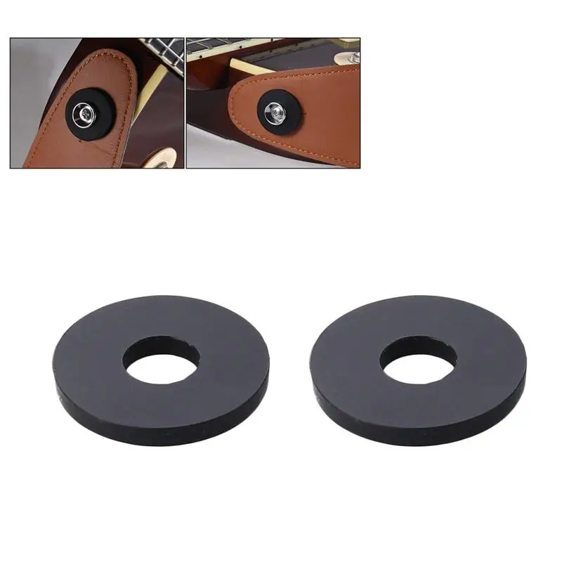 2 шт гитарный ремень блоки резиновый силиконовый черный нескользящий ремешок