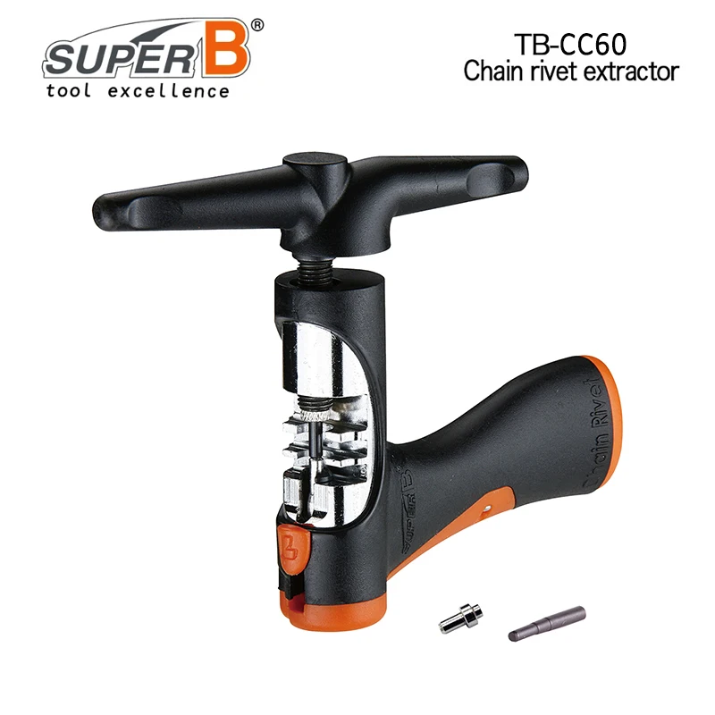 Инструмент для ремонта велосипедов Super B Chain Pro устройство извлечения заклепок 10/11