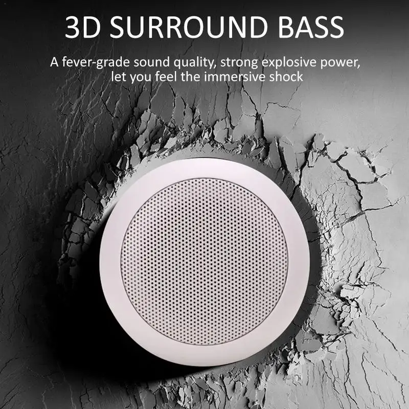 Беспроводные Bluetooth 5 0 колонки мини портативные с магнитной маленькой стерео