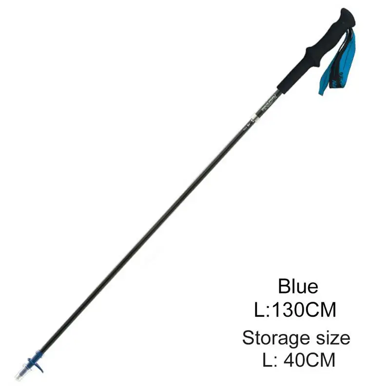 Складной Треккинг полюс из углеродного волокна Сверхлегкий выдвижной