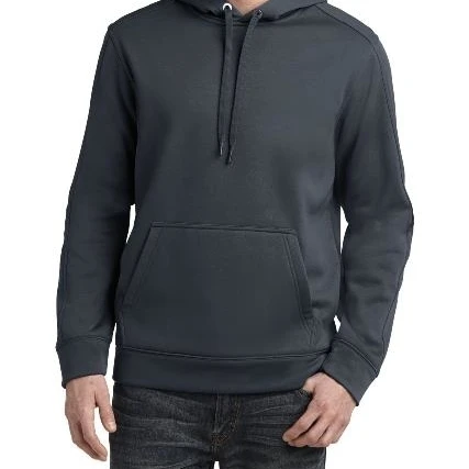 Спортивный-Tek ST290 Мужской пуловер с капюшоном серый графит-2XL | Мужская одежда