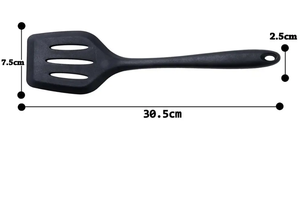 Высокотемпературная устойчивая силиконовая лопаточка лопатка Черпак