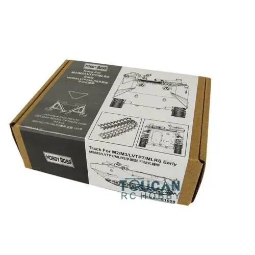 Hobby Boss 81008 1/35 рельсы для M2/M3/LVTP7/MLRS ранняя модель бронированного автомобиля|Наборы