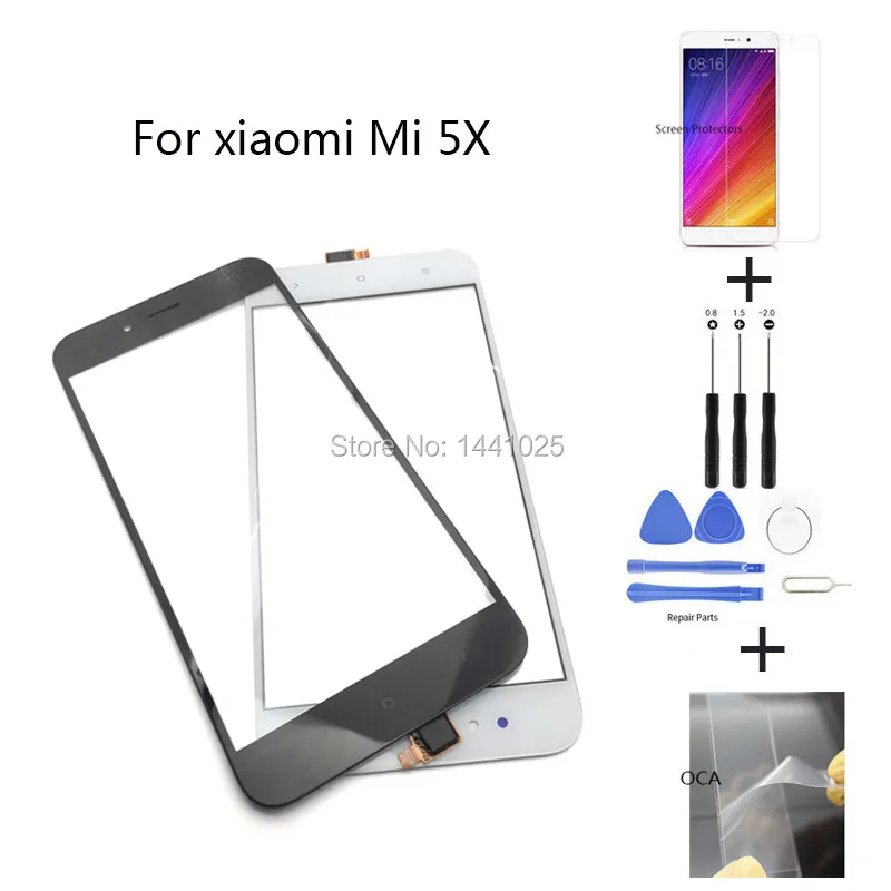 Сенсорный экран 5 дюйма для Xiaomi Mi 5X дигитайзер стекло Оригинальные запасные части