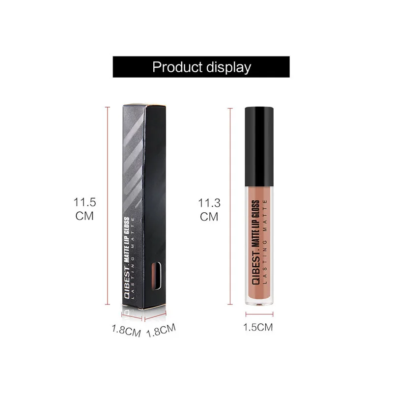 Rakado Batom Mate Lipgloss Makeup Liquid Lipstick Moisturizer Long Lasting Levre Matte Lip Gloss Beauty Cosmetics Rouge Tool Kit | Красота и