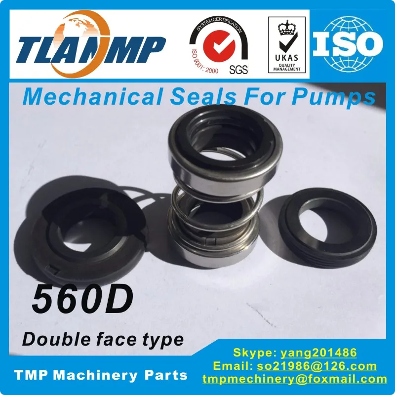 560D 1.5 &quot 1 1/2&quot ED560 &quotBurgmann двойное лицо TLANMP механические уплотнения двойные