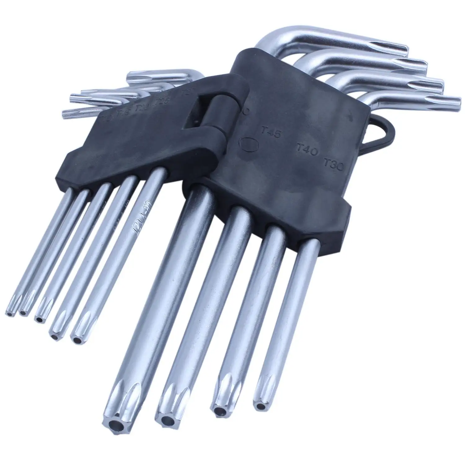 JFBL набор ключей 9x Torx Expert шестигранные звездочки защитные бруски отверстие T10-T50 |