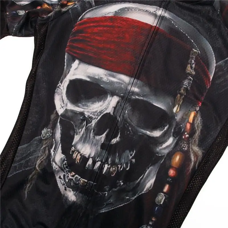 Weimostar Череп Велоспорт Джерси Мужская Пиратская велосипедная Одежда Майо Ciclismo Pro