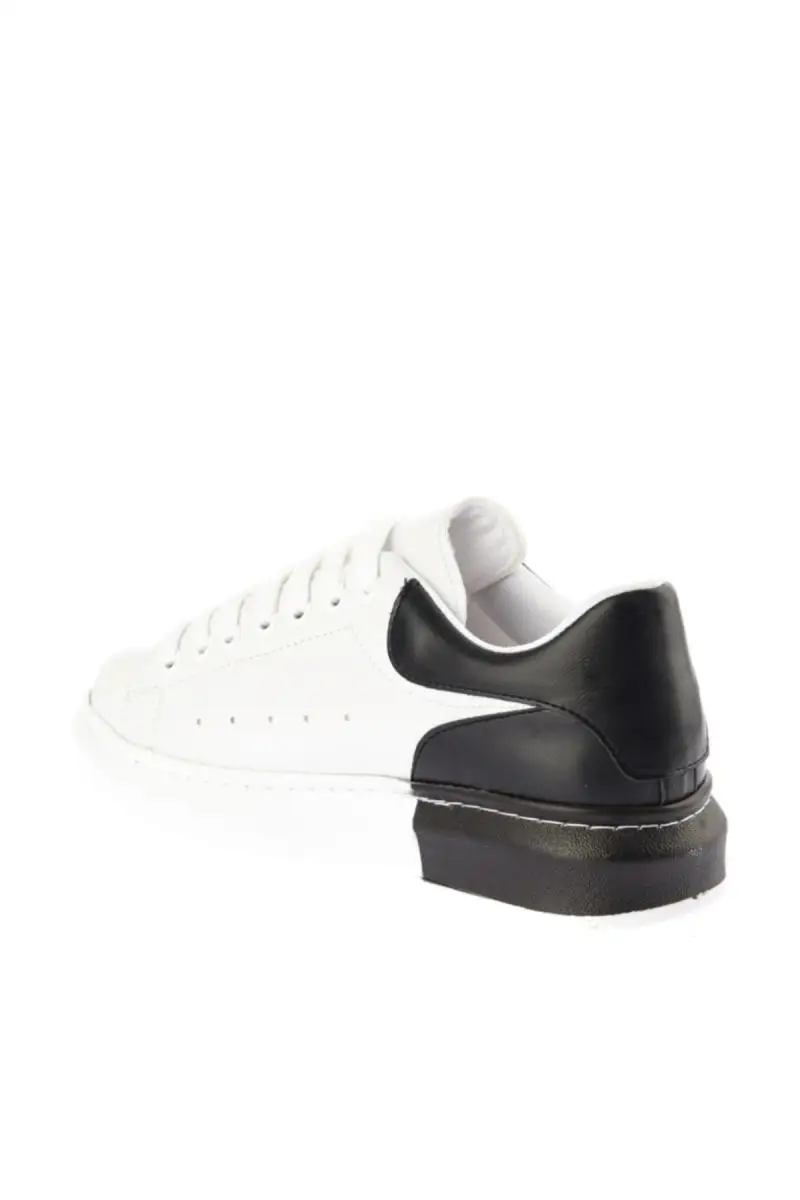 Soho Women Fashion White Platform Casual Shoes Mixed Black Chunky Trainer Sports Sneaker 12618 | Обувь