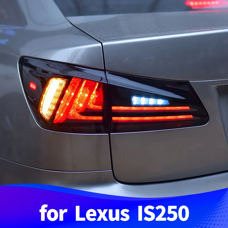 Хвост светильник в сборе для Lexus IS 2006 2012 IS250 IS300 светодиодный Бег сигнал поворота