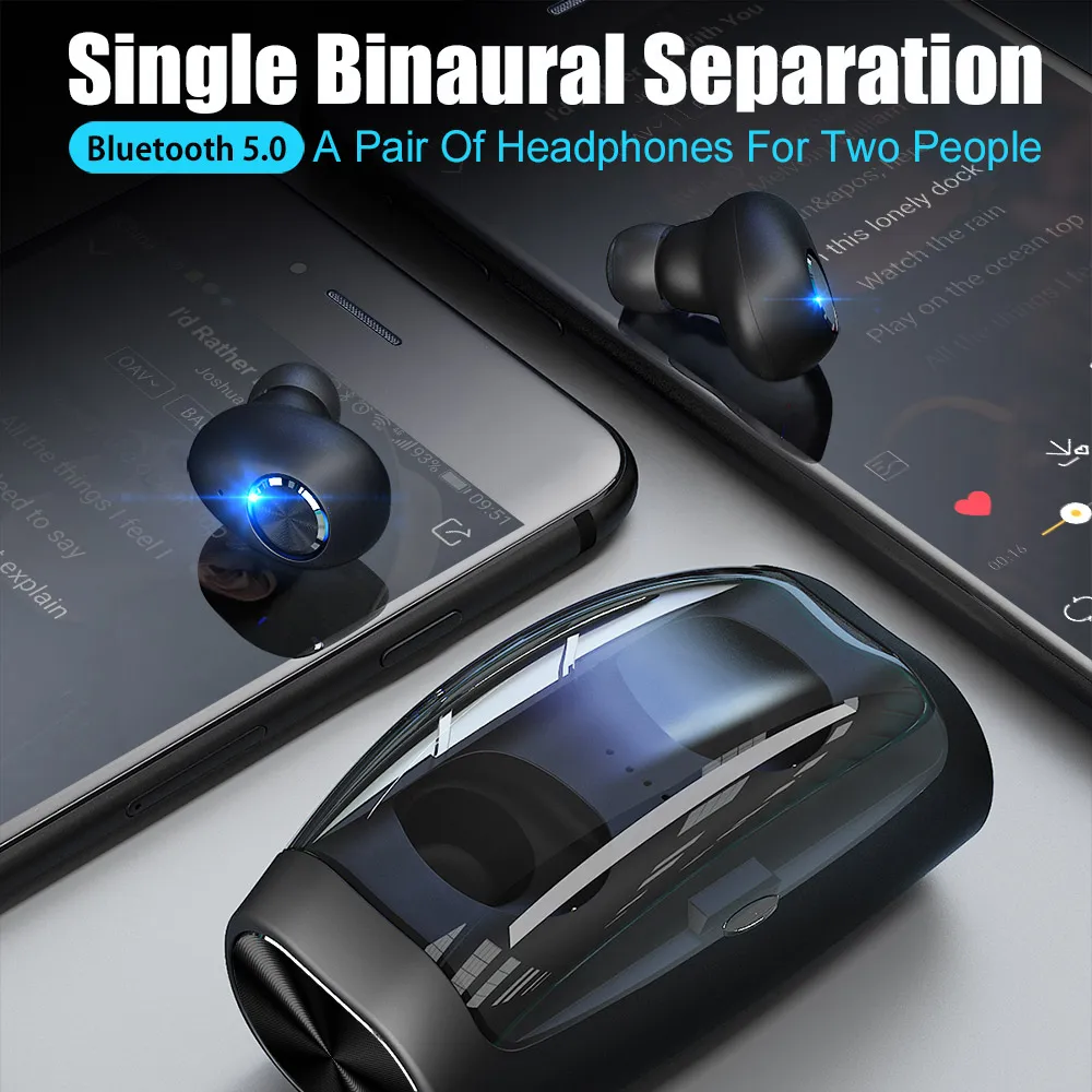 Hisomone twtwbluetooth twtws наушники беспроводные мини спортивные стерео гарнитура микрофон