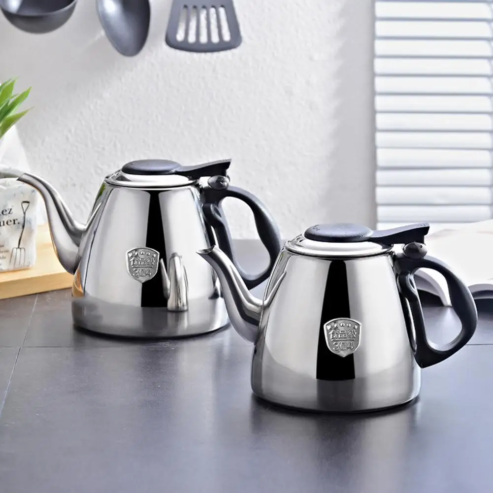 

Household Home Hotel Stainless Steel Induction Cooker Tea Drink Convenient Infuser Jug Teapot Kettle Pot Container Kitchen Tools