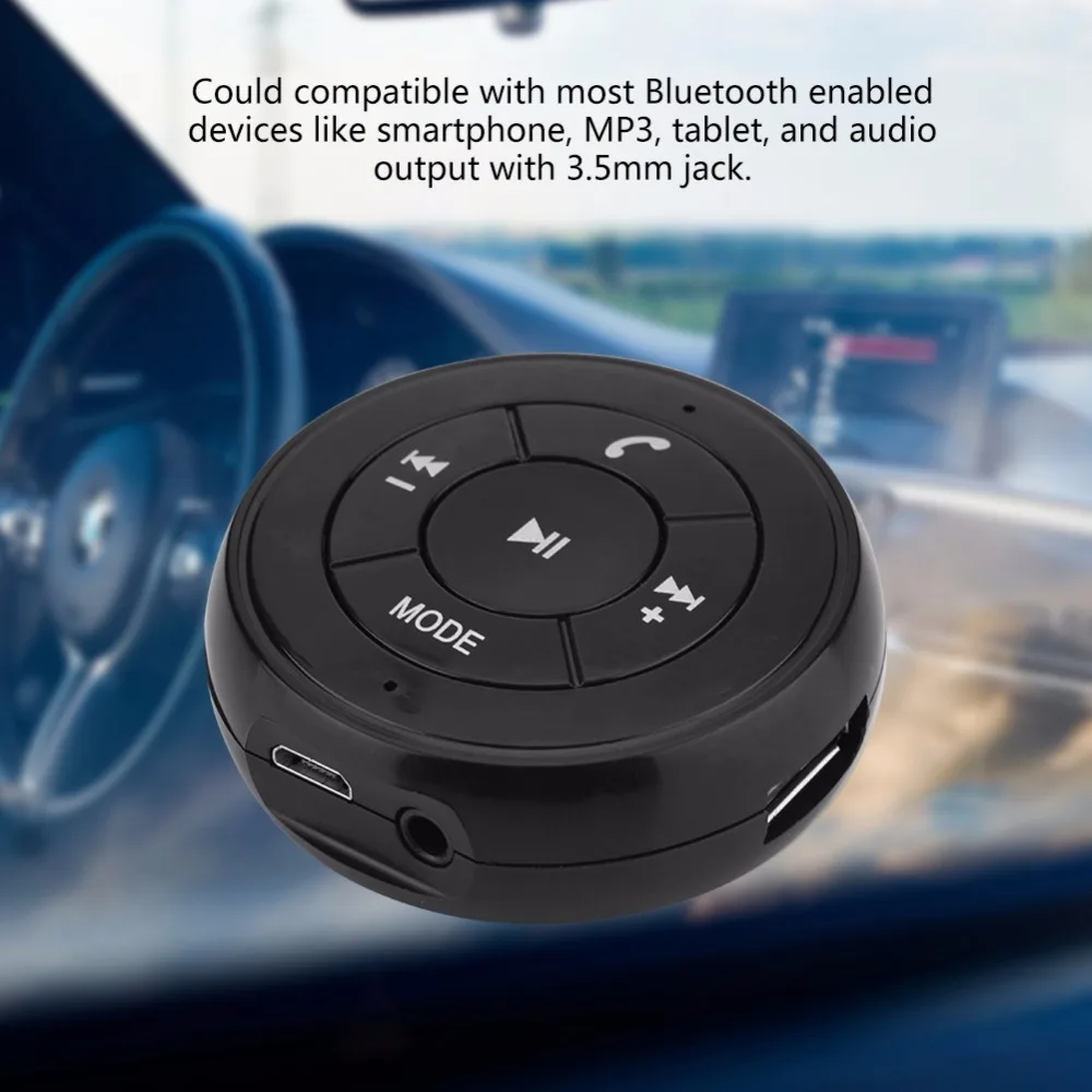 Автомобильный Bluetooth-приемник VAORLO 3 5 мм с поддержкой U-диска TF-карты | Электроника