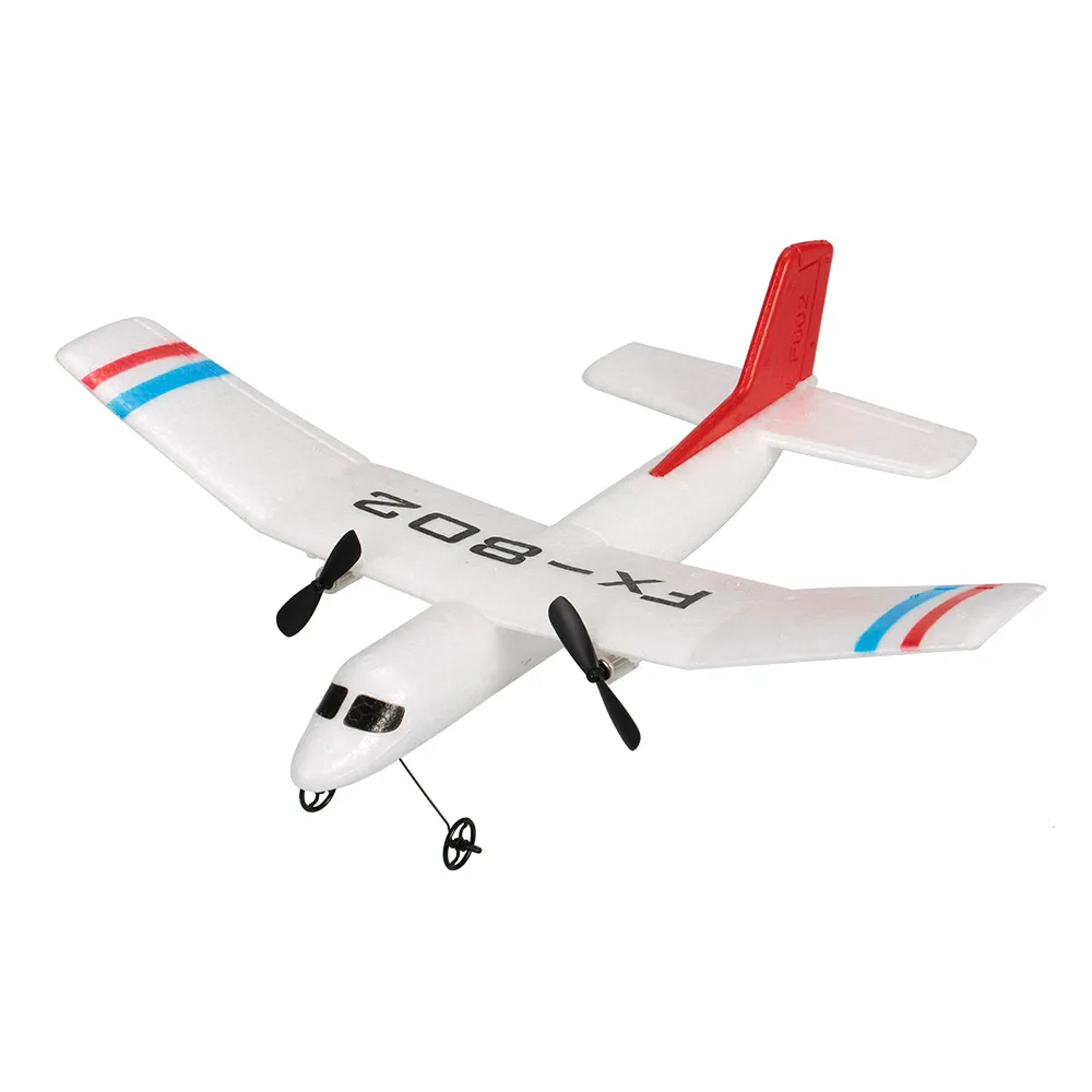 Flybear FX-802 2 4G 2CH пульт дистанционного управления планер 310 мм размах крыльев EPP микро