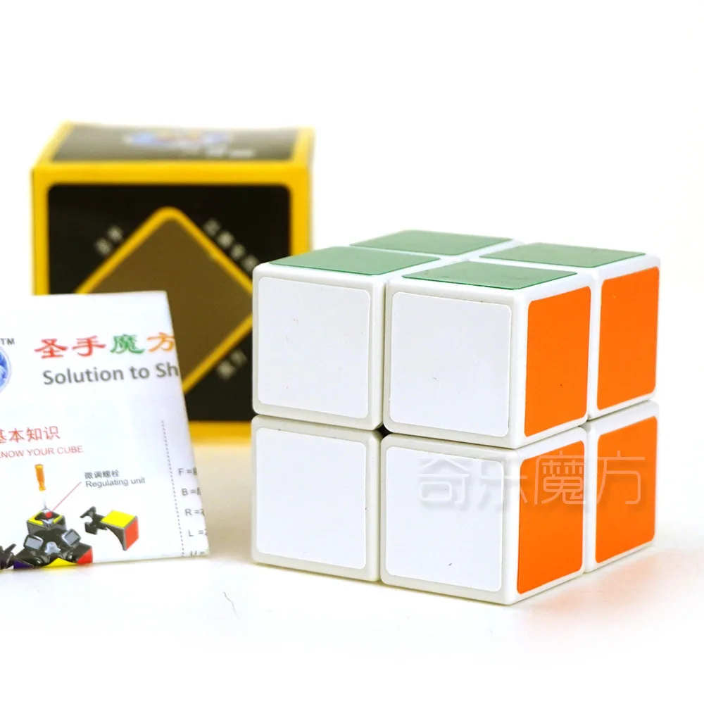 Shengshou 2x2x2 длина стороны 5 см фоновая Мельница отделка Гладкий два шага введение