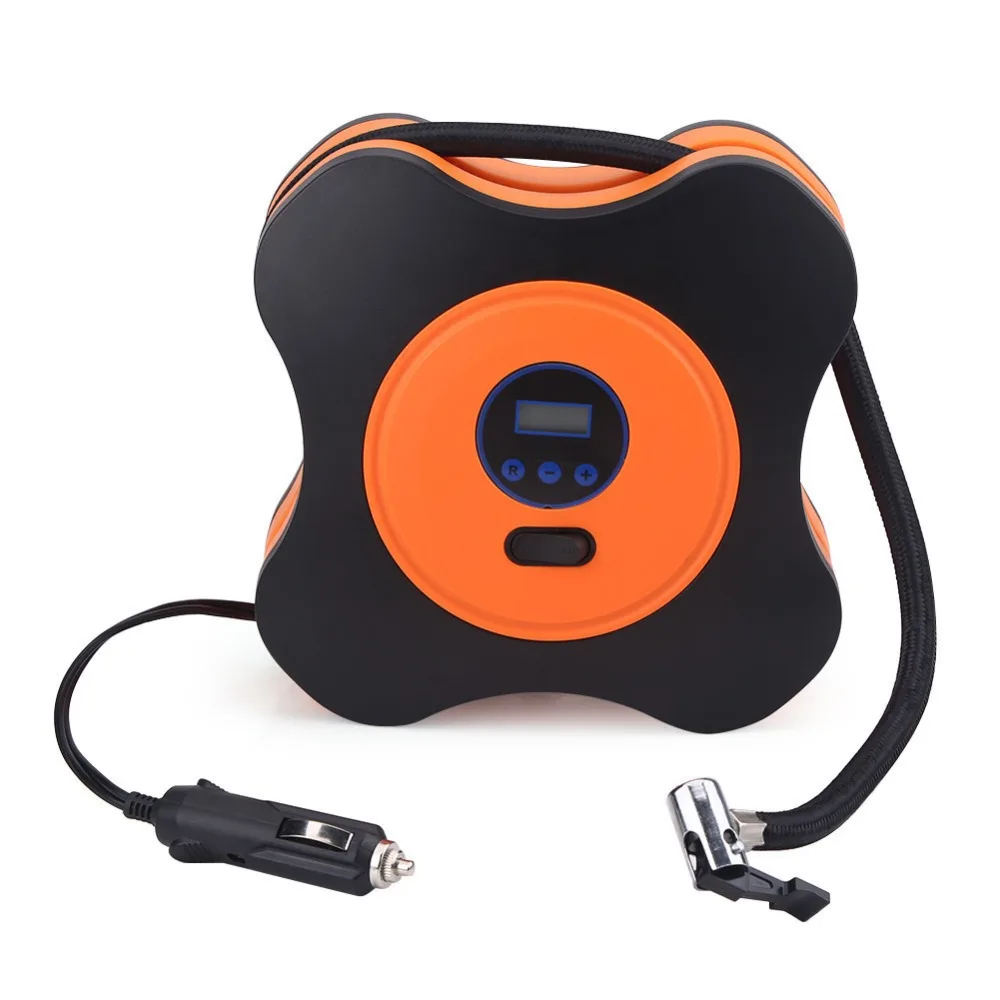 Цифровой 12 в автомобильный насос для шин воздушный компрессор 150 PSI с регулятор