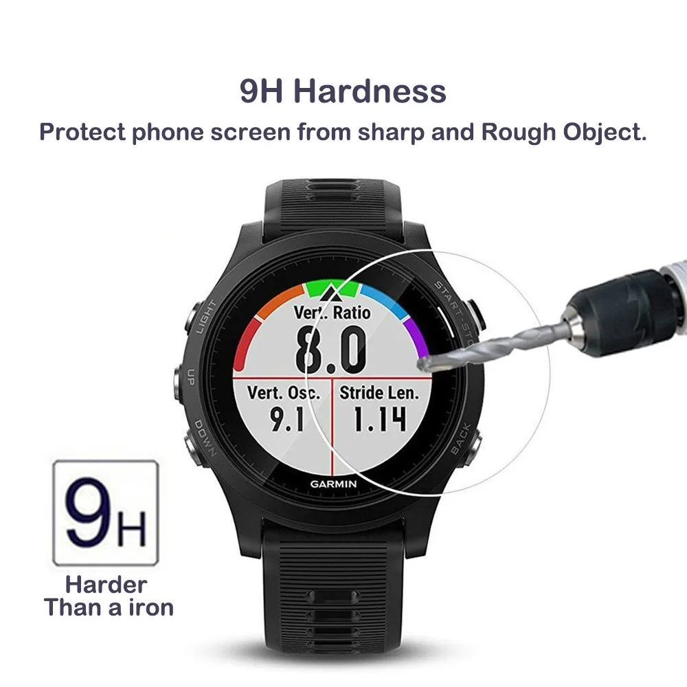 2 шт./лот для Garmin Forerunner 935 закаленное стекло защиты экрана 9H 2.5D Premium LCD Защитная