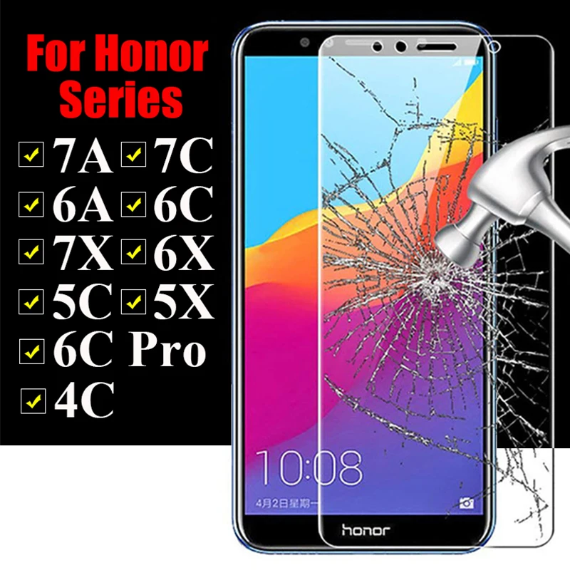 9H закаленное стекло для Huawei P10 P20 P30 Pro Lite защитная пленка на Защитное honor 8X 9 10