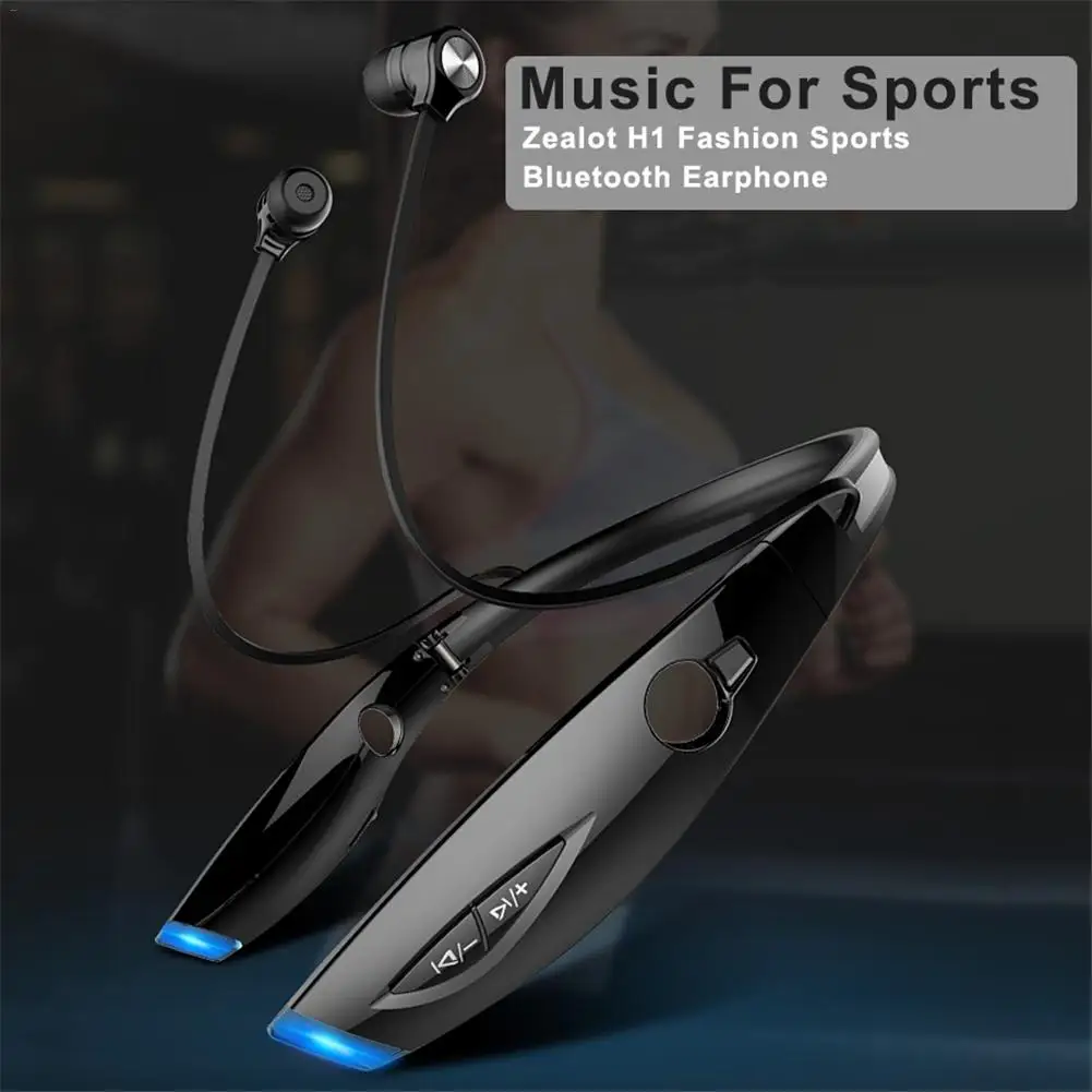 Беспроводные спортивные Bluetooth наушники стерео Высокое качество удобные