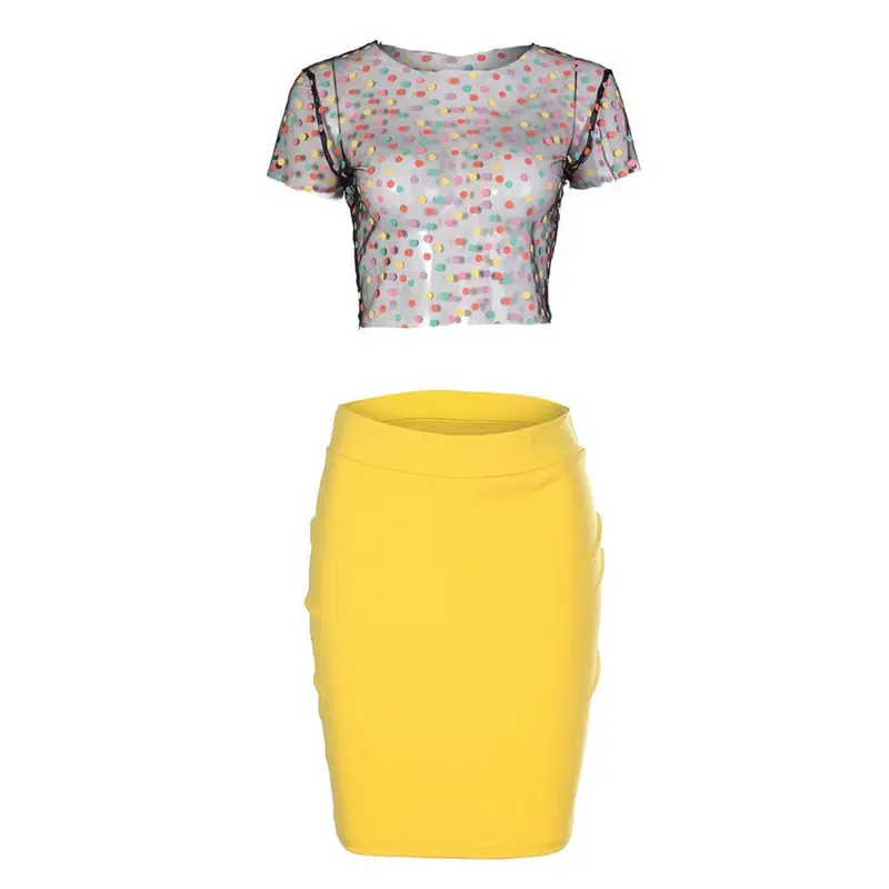 Женские костюмы сексуальные милые Клубные дорожные пляжные желтые элегантные