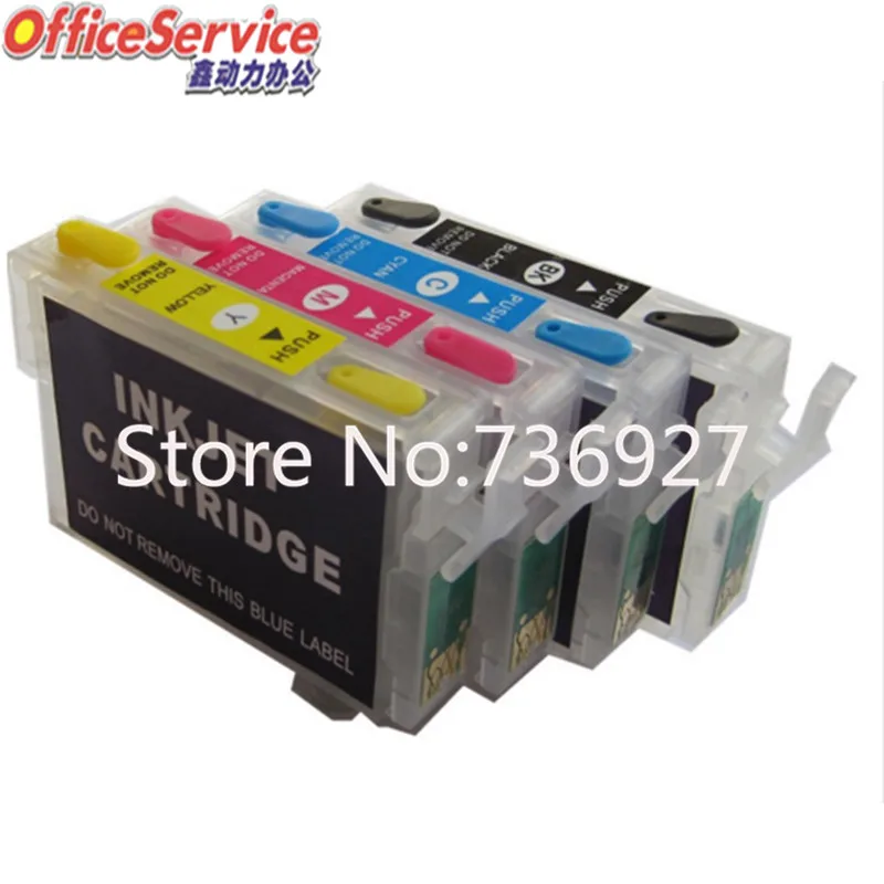 

T1701 T1711 Refillable ink Cartridge For Epson XP-33/103/203/207/303/306/403/406/313/323/413/423 printer with chip