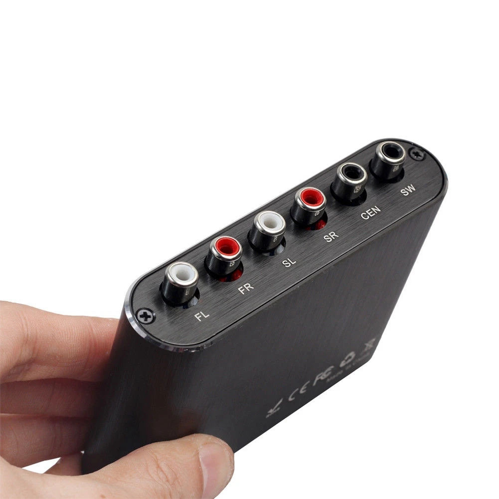 Лучшие предложения 5.1CH аудио цифровой в аналоговый 6 RCA AY42B DTS Dolby звуковой декодер