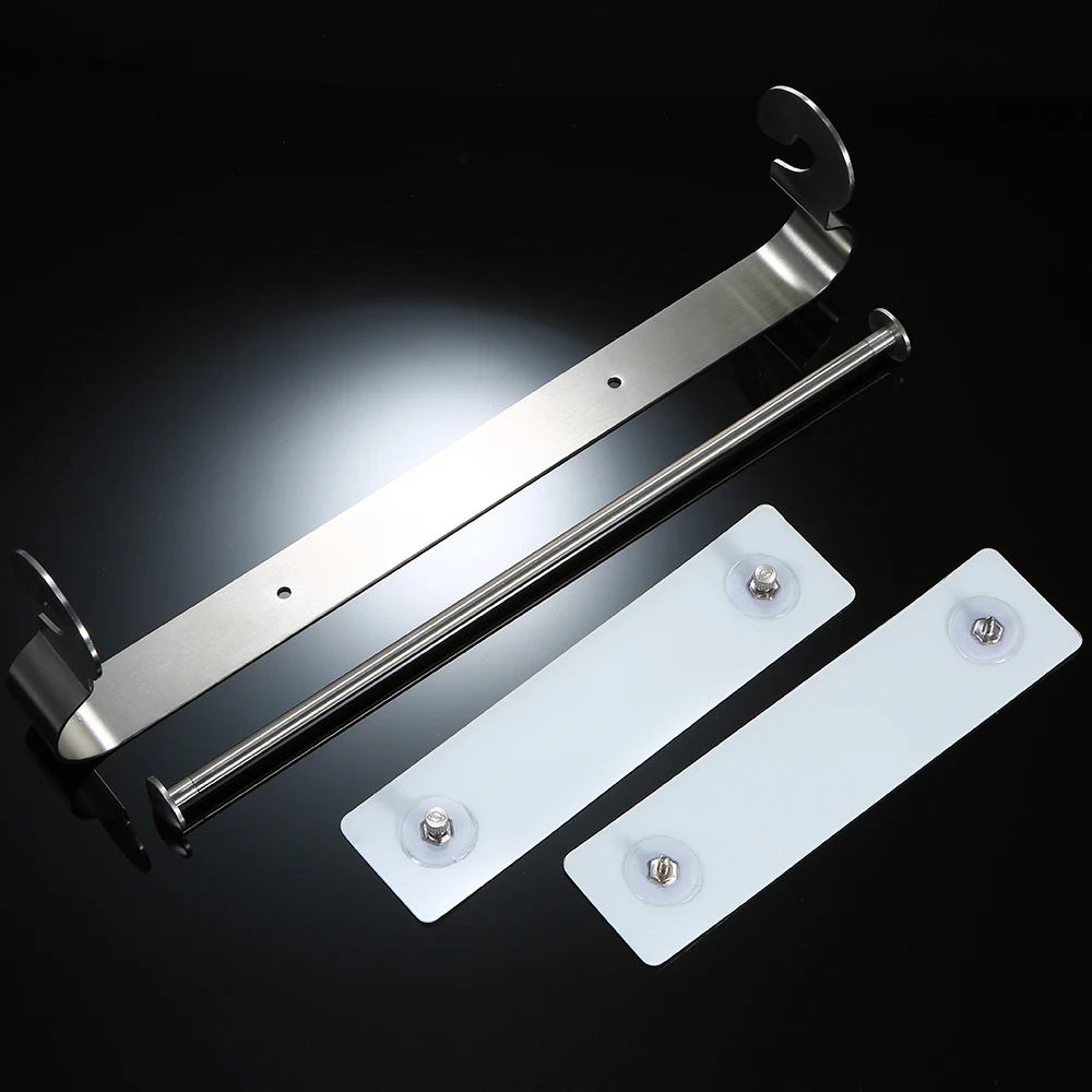 

Wall Mount Horizontal Paper Towel Holder Kitchen Paper Towel Rack Dispenser Rack for Tissue Roll