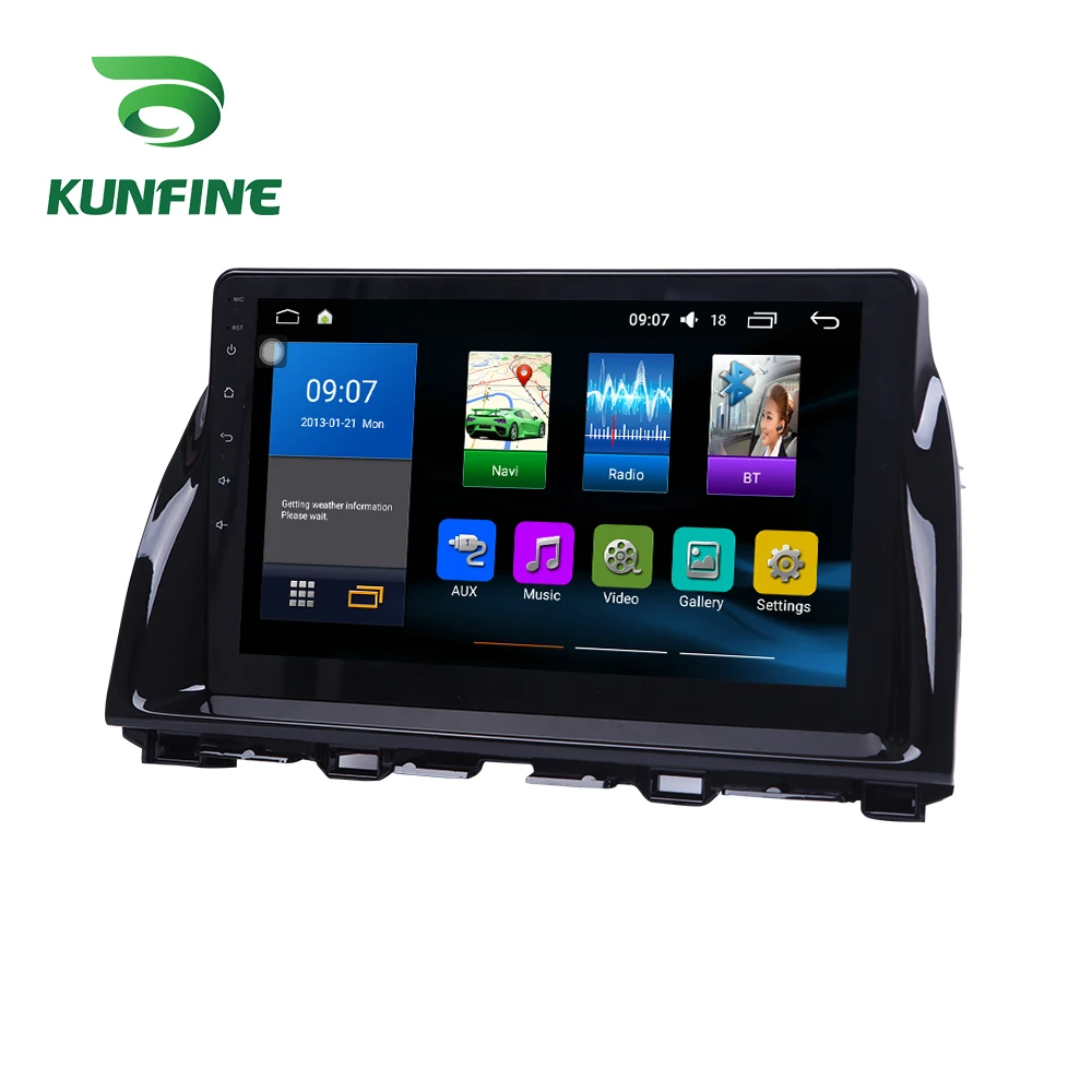 Восьмиядерный 1024*600 Android 8 1 автомобильный DVD gps навигации игрока Deckless стерео для Mazda