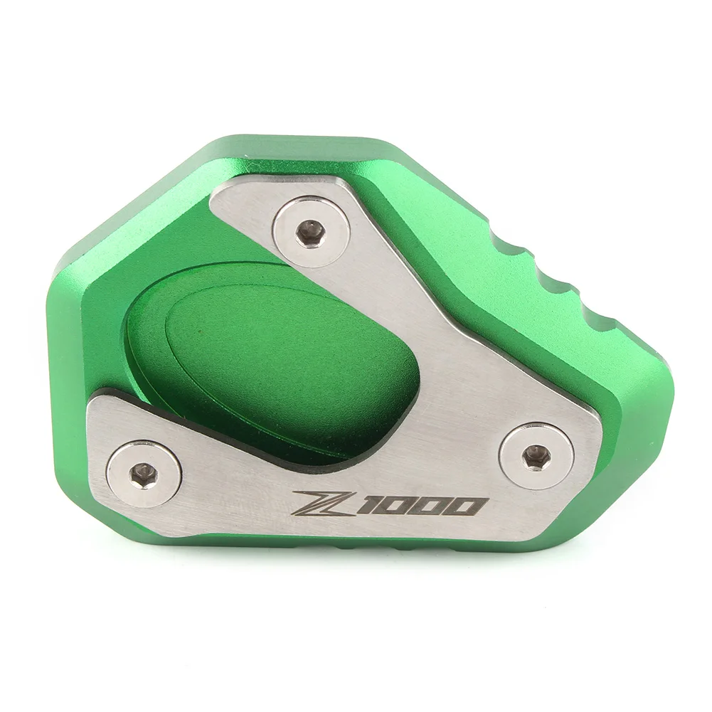 Z1000 2010 2018 подставка боковая удлинитель пластины Pad для Kawasaki 2011 2012 2013 2014 2015 2016 18