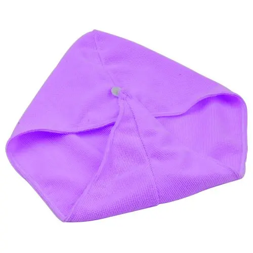 1 PC Magic minifiber Hair Drying Towel Hat Cap Bath Head Wrap - Purple | Дом и сад