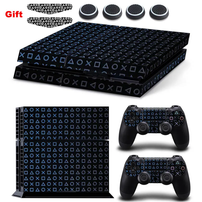 Для PS4 наклейка на кожу для консоли playstation 4 и 2 защитное устройство контроллеров