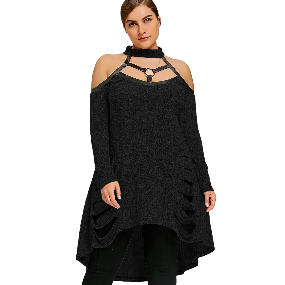 VESTLINDA распродажа футболка большого размера рубашка с длинным рукавом джемпер топ