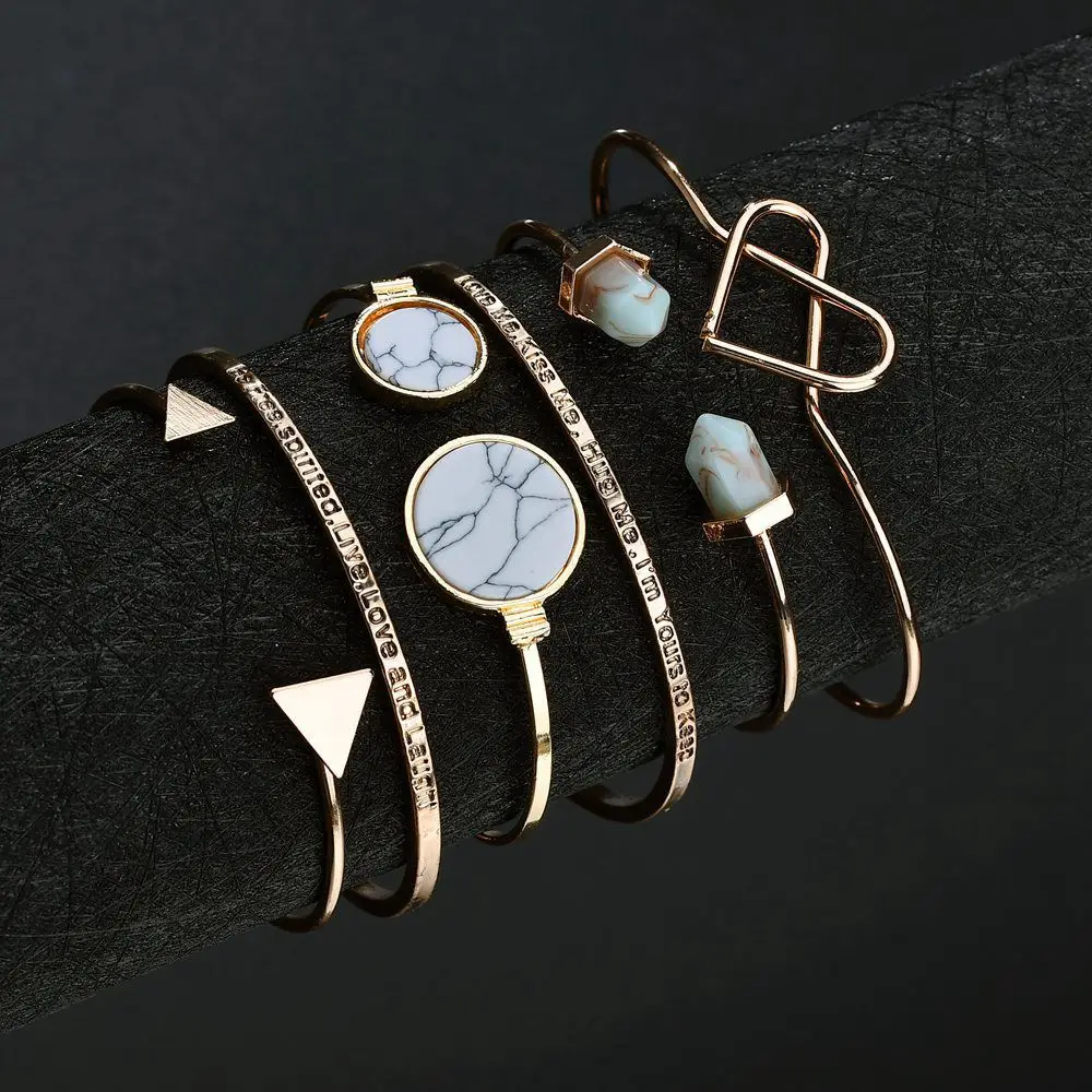 Наборы браслетов-манжет в богемном стиле Бохо пляжный браслет бохо этнический