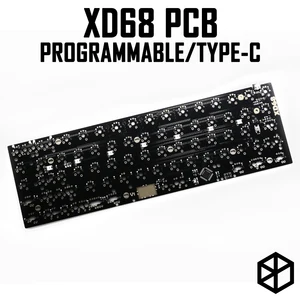 Программируемая механическая клавиатура xiudi xd68 pcb 65%, TKG-TOOLS, с подсветкой RGB