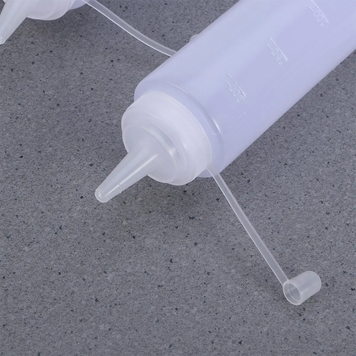 4 шт. Squeeze Бутылки 200ml 8oz Пластик диспенсеры для бутылки специй соуса бара Кухня