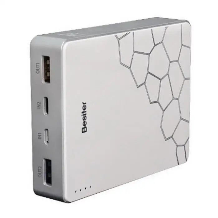 Новый 10000 mAh Мобильный банк питания для телефона 7 plus смартфон быстрое зарядное
