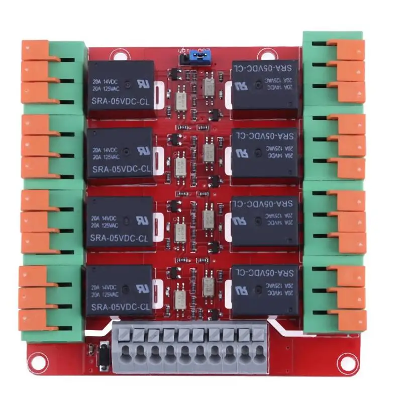 8 канальный сетевой видеорегистратор 20A модуль управления реле для Arduino UNO MEGA2560 R3