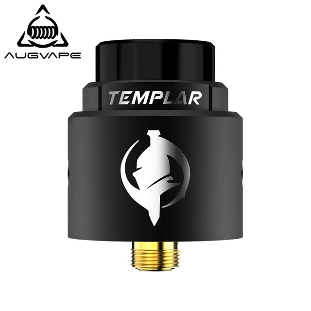 Оригинальный Augvape Templar RDA 24 мм Диаметр распылитель 510 с боковой поток воздуха для