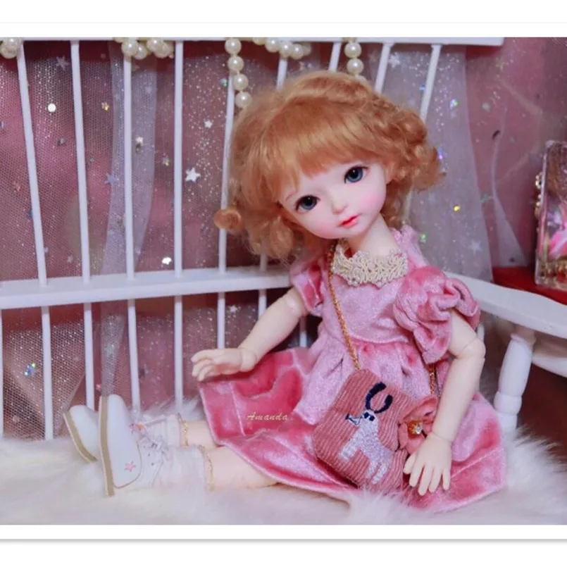 Fashion Doll Shoes 1/6 YOSD BJD for Accessories PU Leather Boots with Star Pattern | Игрушки и хобби
