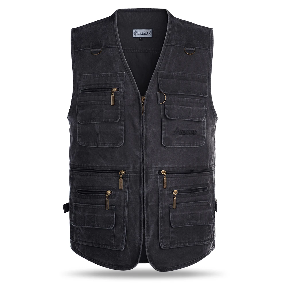 Lixada Fishing Vest Sleeveless Zipper Jacket Multi-pockets Waistcoat for Photography Hiking Climbing pesca Wear | Спорт и