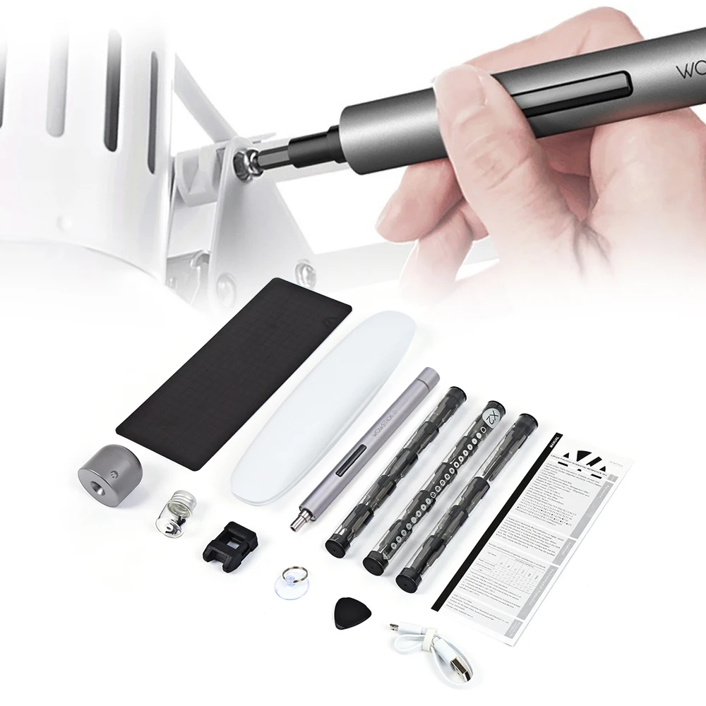 Wowstick 1F Pro мини электрическая отвертка аккумуляторный Аккумуляторный шуруповерт