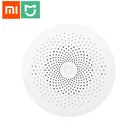 Хаб Xiaomi Gateway 2 с сигнализацией, оригинальные наборы для умного дома Mijia, управление радио, камерами Yi, дверью Mi, датчик температуры, звонок